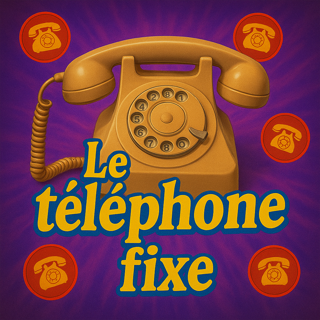MDG 14 Le téléphone fixe Podcast sur les années 80 et 90, la madeleine du graal MDG 14 Le téléphone fixe