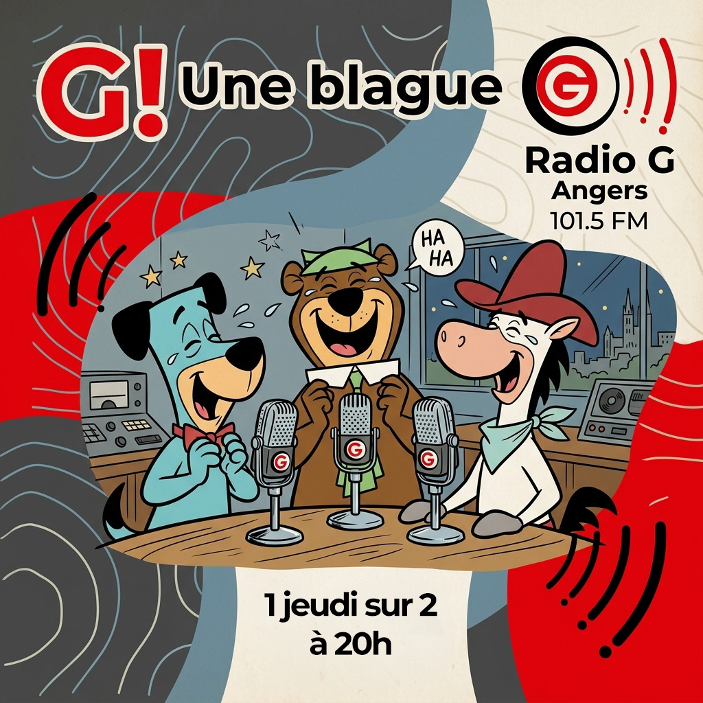G! Une blague