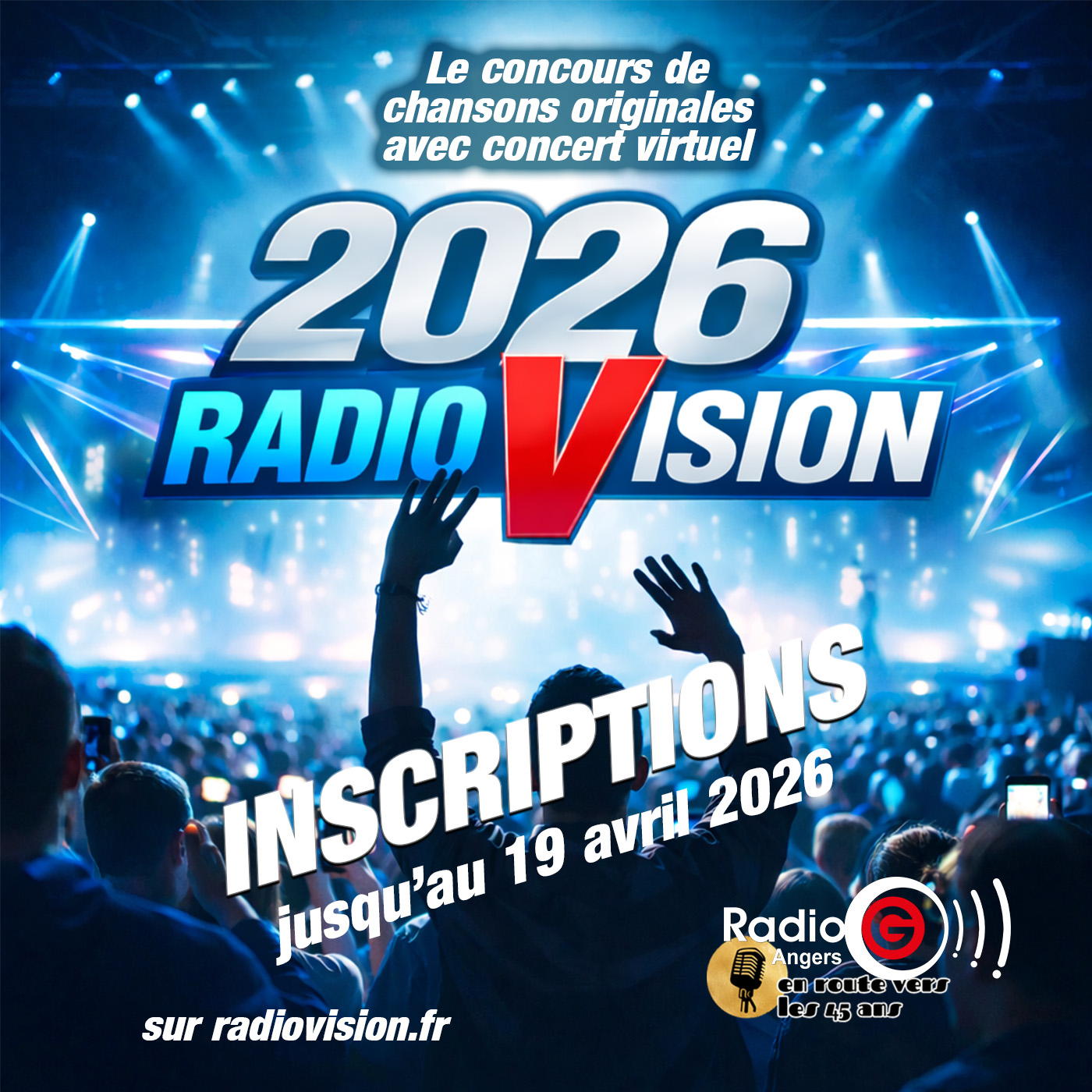 Bande annonce Concours de chanson RadioVision 2026 Bande annonce