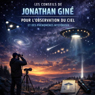 Les Conseils de Jonathan Giné pour bien observer le ciel et témoigner de son observation ovni
