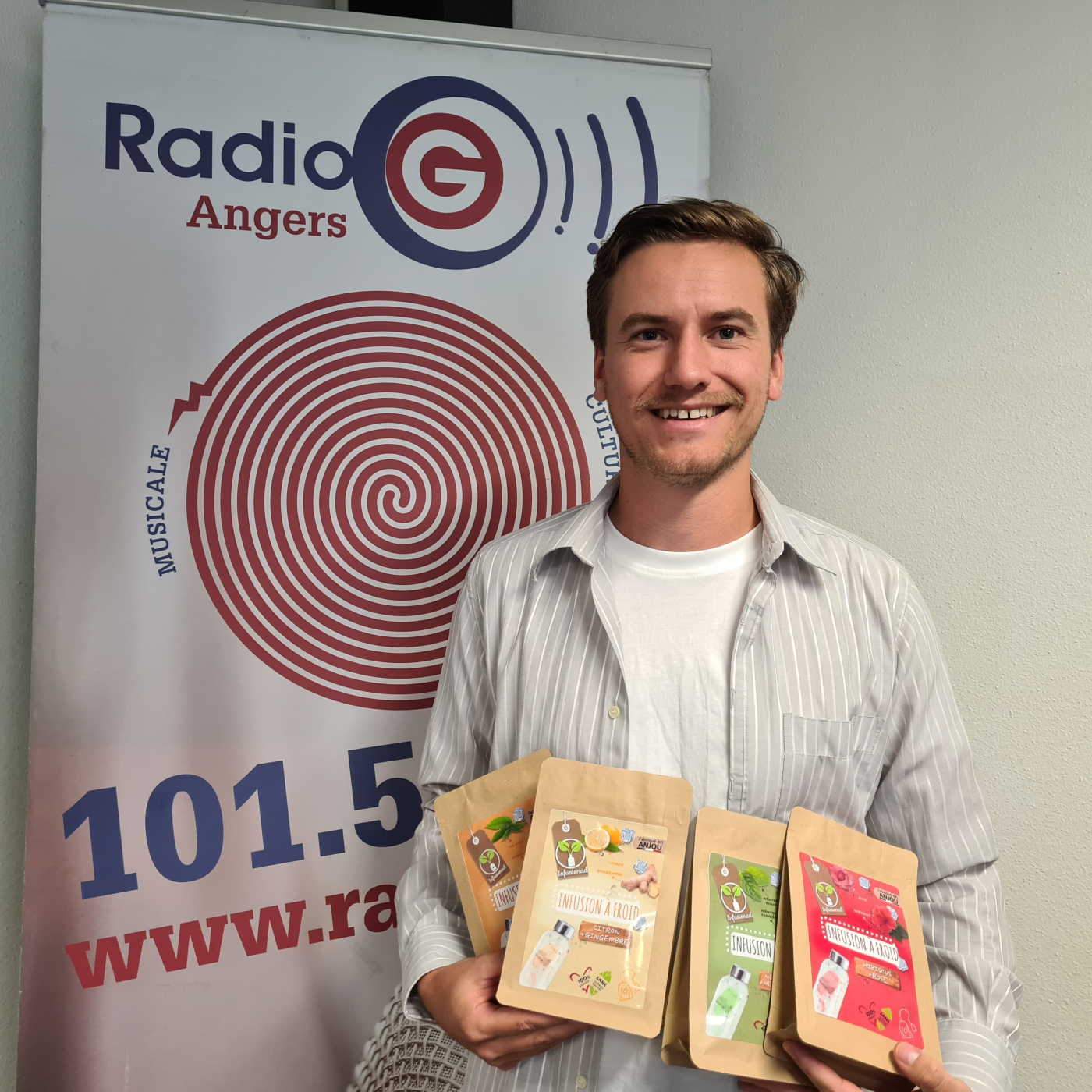 Les voies de l'éco du 18 10 2023 - Infusionad et Arnaud DOUCET le magazine des entrepreneurs de l&#039;anjou Les voies de l'éco du 18 10 2023 - Infusionad et Arnaud DOUCET