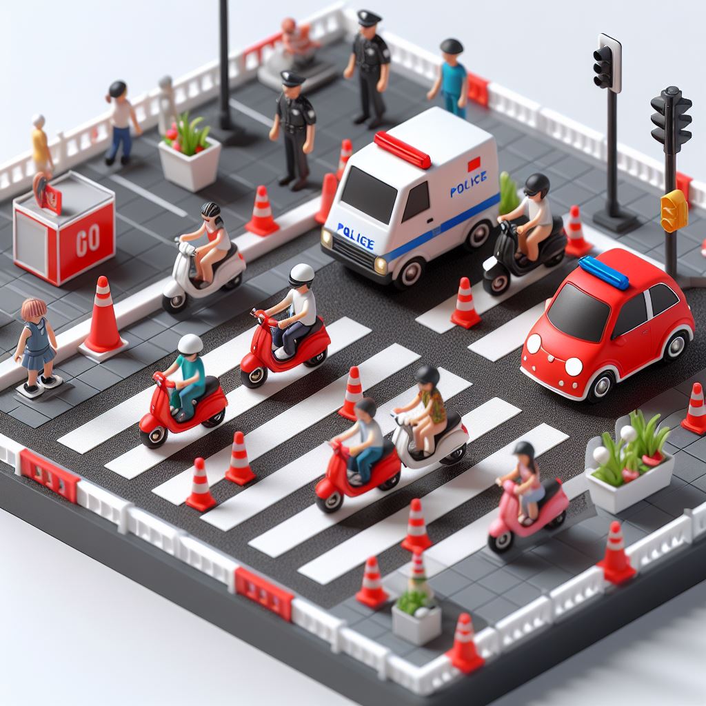 Topette! + La piste d'éducation routière CRS/Assurance prévention Topette! + Topette! + La piste d'éducation routière CRS/Assurance prévention