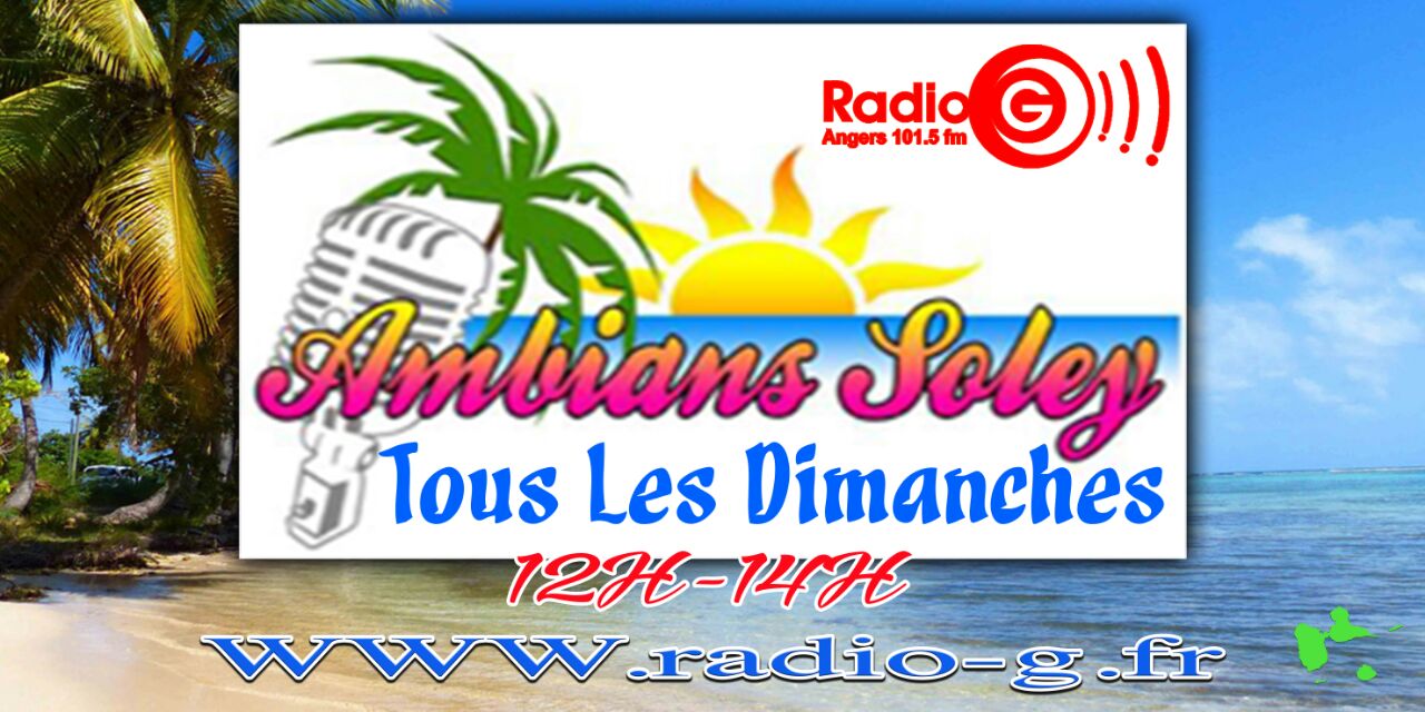 Ambians Soley du 20 04 2025 Ambians Soley musique des Caraïbes et de l&#039;Oéan Indien Ambians Soley du 20 04 2025