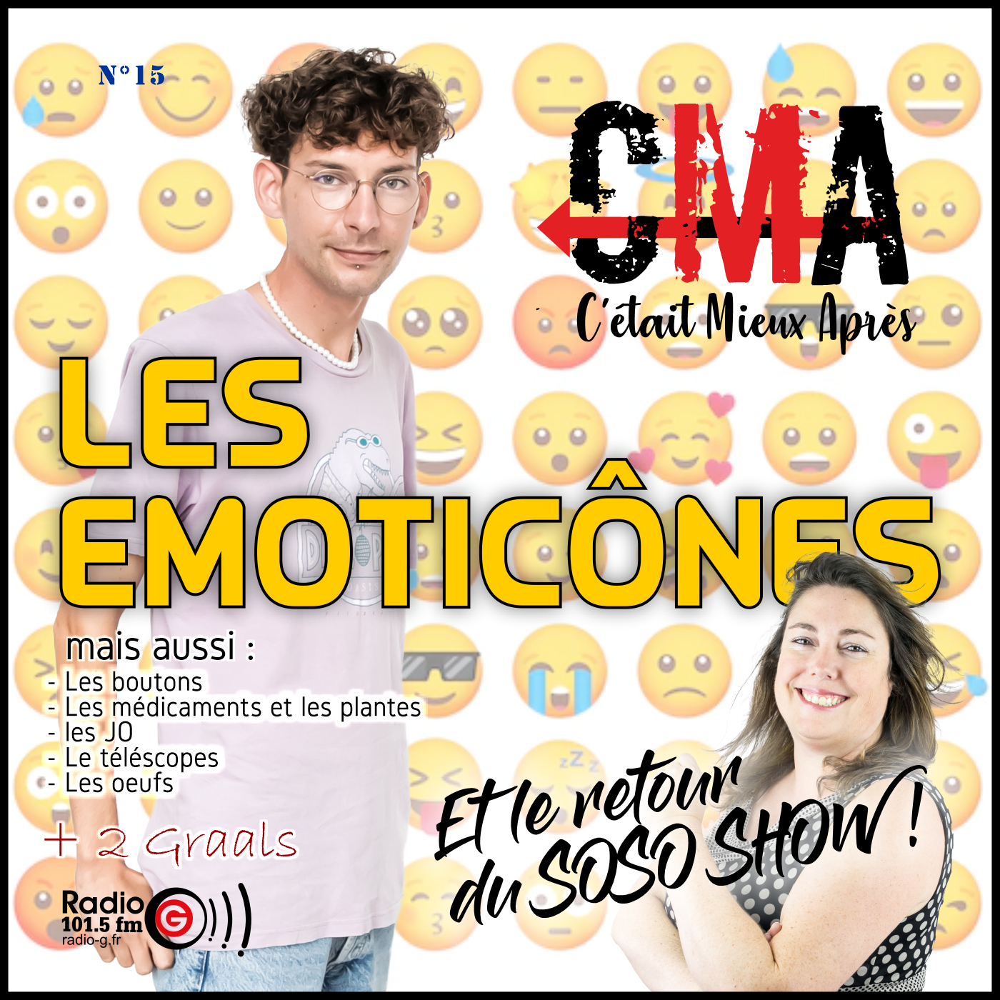 CMA, c'était mieux après, l'émission qui revient sur l'origine des choses - Radio G! Angers. CMA du 05 avril 2022