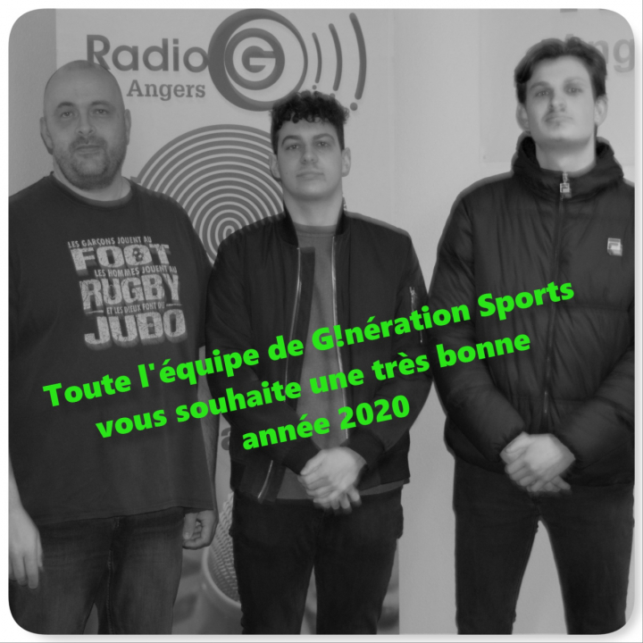 G!nération sports du 31 12 2019 Emission sportive locale et nationale G!nération sports du 31 12 2019