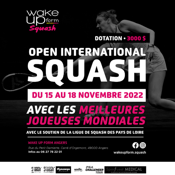 La Minute Sports - Open de squash La Minute Sports de Rose La Minute Sports - Open de squash 