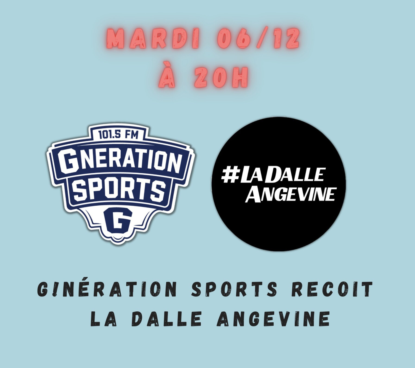 G!nération sports du 06 12 2022 Emission sportive locale et nationale G!nération sports du 06 12 2022