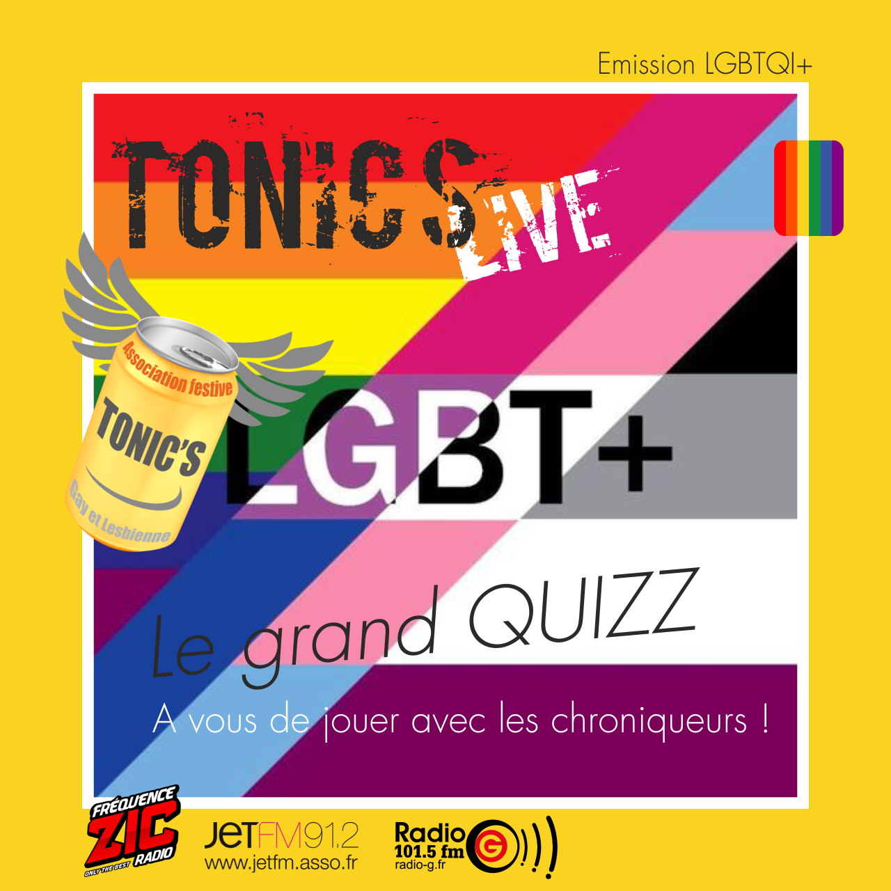 Emission gay et lesbienne Tonic's Live Tonic's Live du 09 07 2020