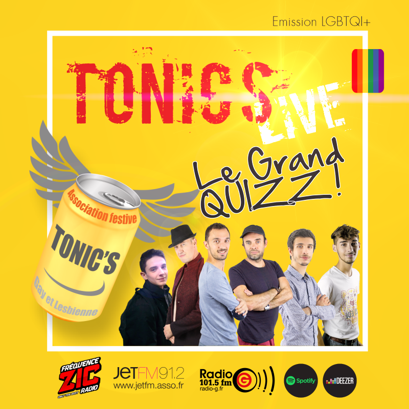 Emission gay et lesbienne Tonic's Live Tonic's Live du 12 11 2020