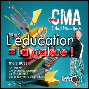 CMA, c'était mieux après, l'émission qui revient sur l'origine des choses - Radio G! Angers. CMA du 29 novembre 2022