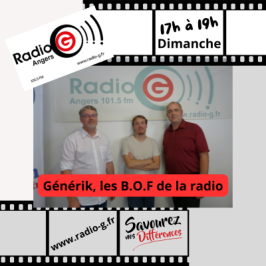 Générik, les BOF de Radio G! Emission G nerik sur les musiques de films