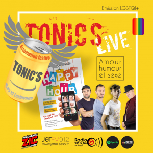 Emission gay et lesbienne Tonic's Live Tonic's Live du 15 10 2020